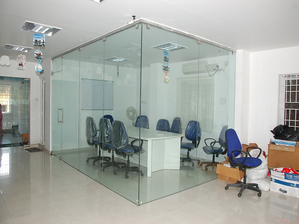 Glass Interior glass partition